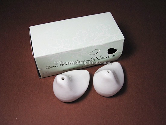 porcelain bird salt pepper shakers