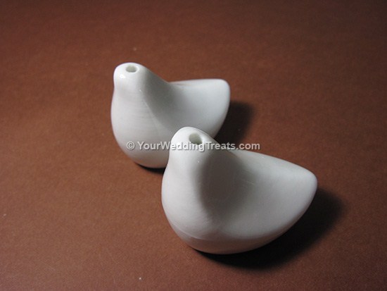 porcelain bird salt pepper shakers