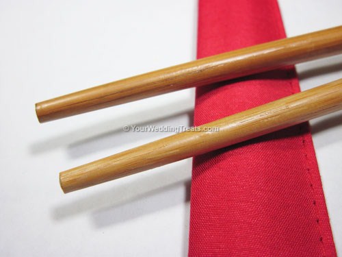 bamboo chopsticks wedding gift set