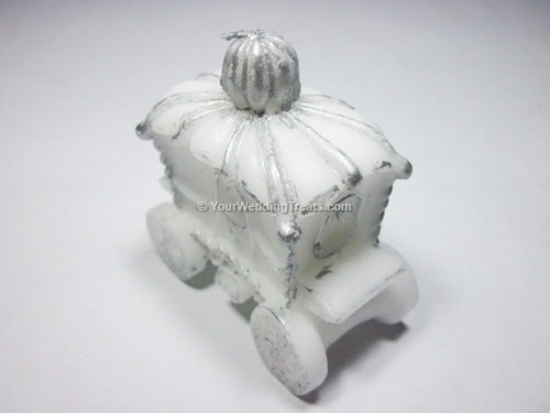 bridal carriage wedding gift candle